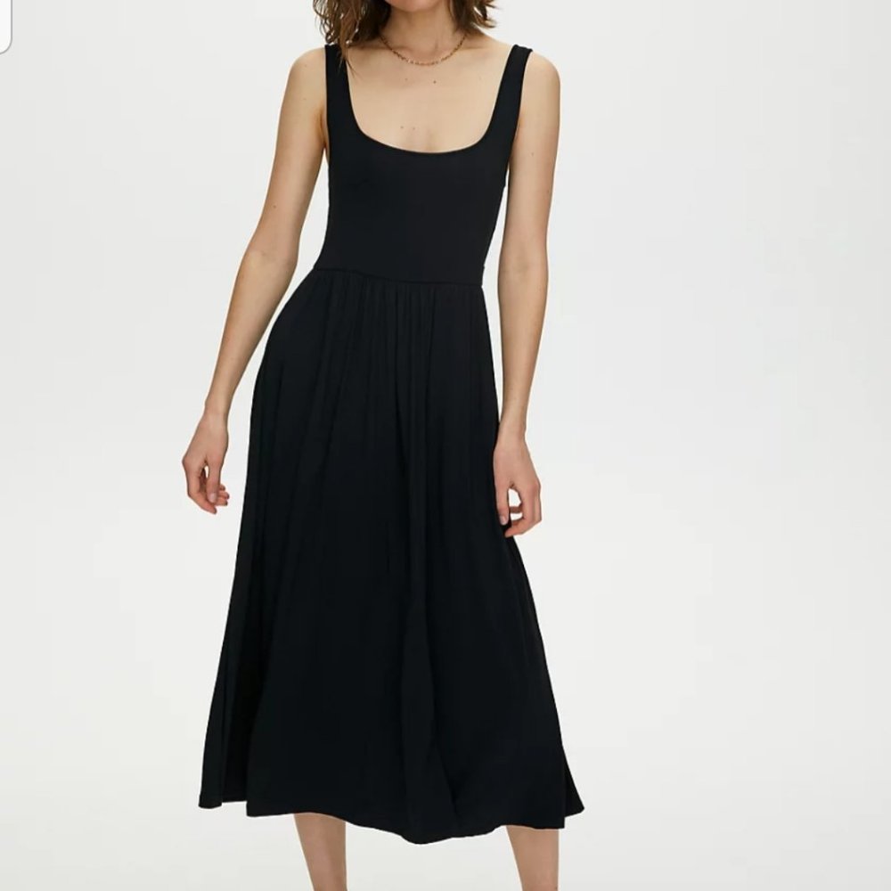Aritzia Wilfred Free Assonance Black Dress XS